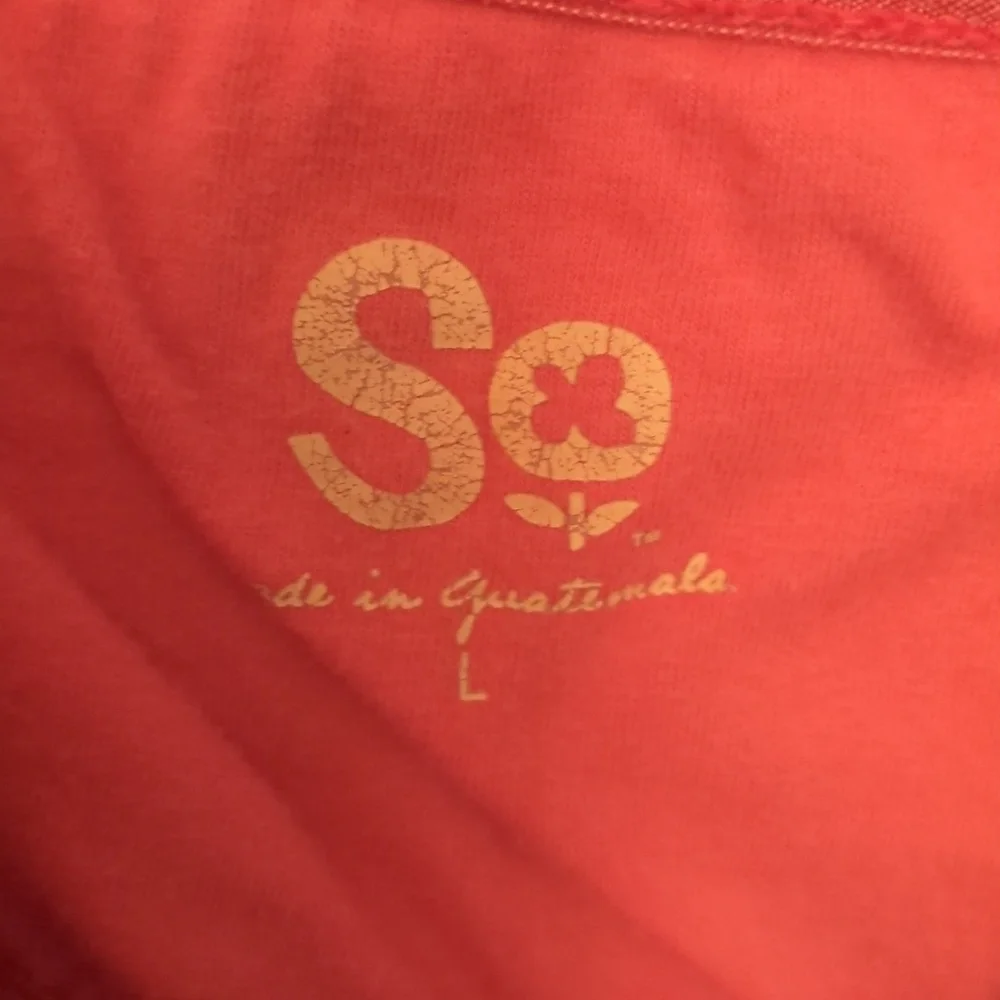 SO Pink Spaghetti Strap Tank Top - Picture 2 of 2
